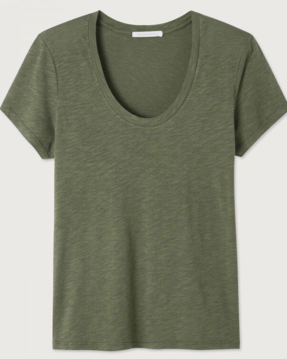American Vintage T-shirt Jacksonville Khaki Vintage