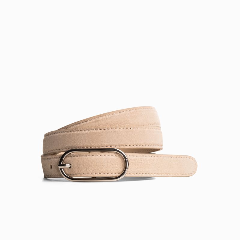 Jim Rickey Business Belt Sand Suede 