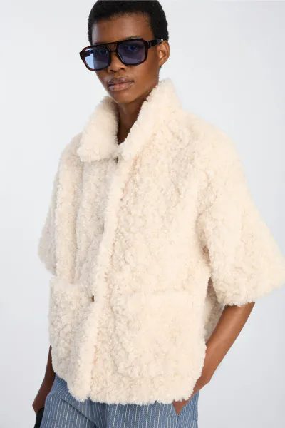 Hovedbilde Munthe Beline Outerwear Creme 