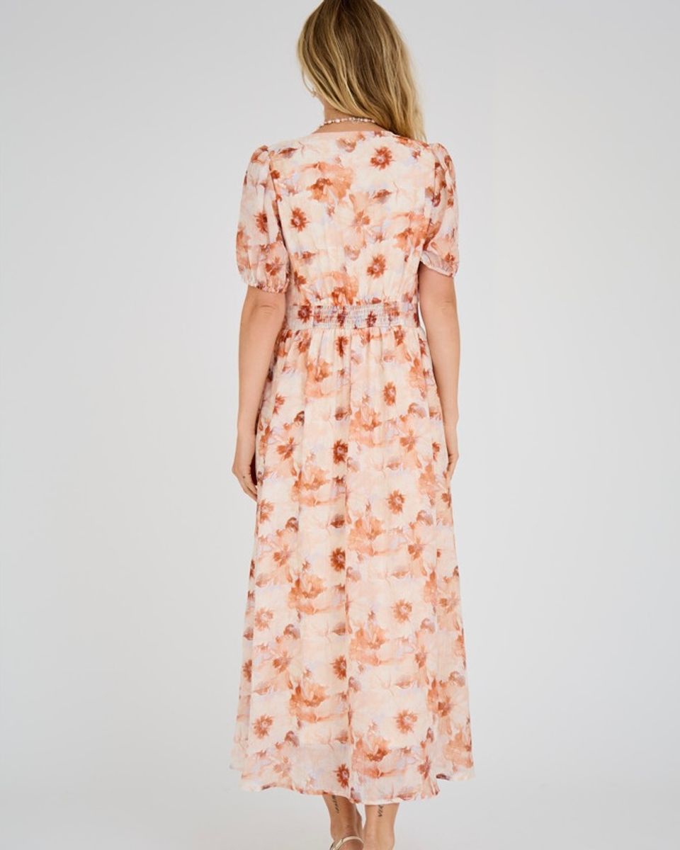 A-view Elena Dress Sand Peach 
