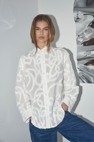 Hovedbilde Cocouture Brynn Structure Shirt White