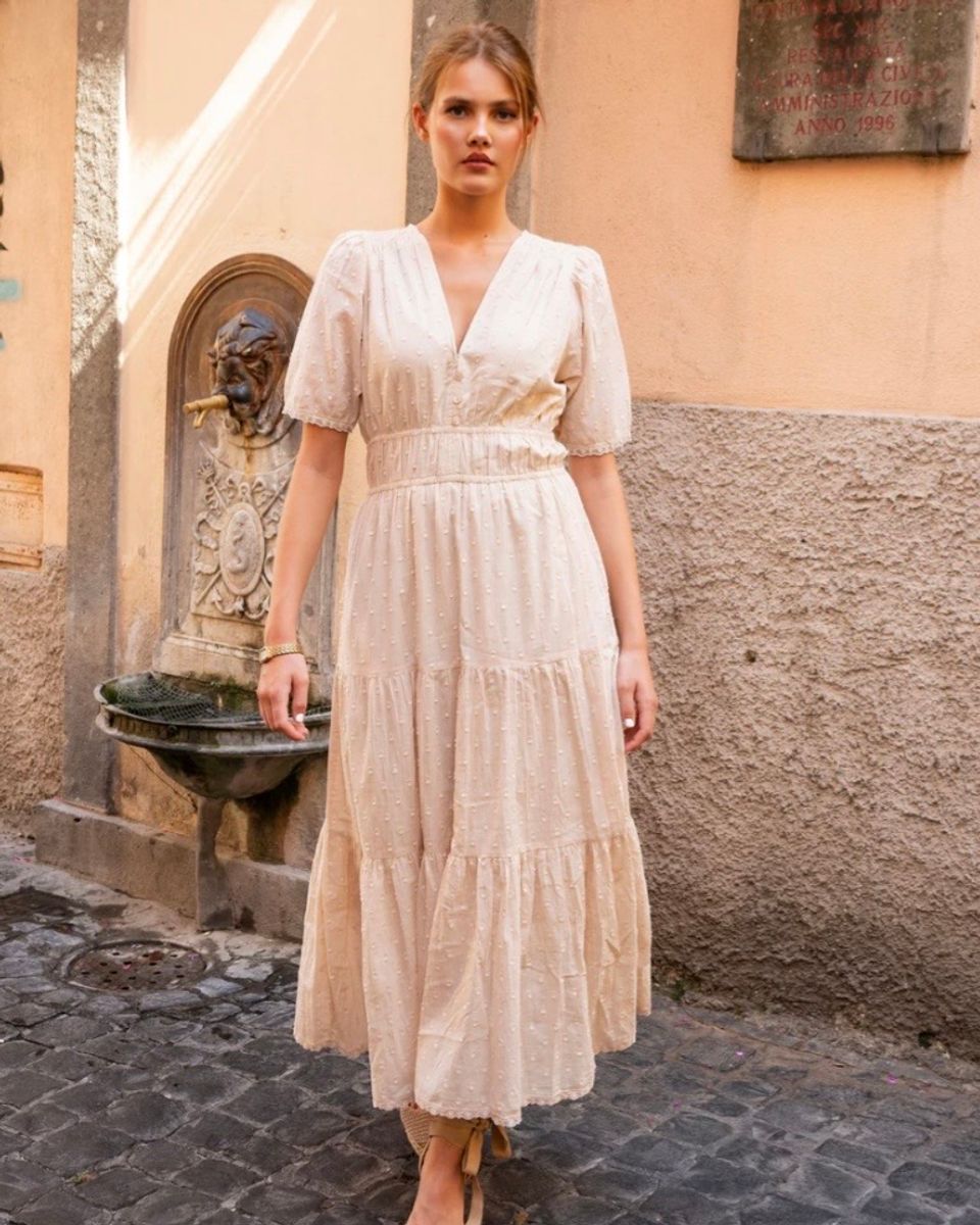 MISSMAYA Mina Dress Cookiedough 