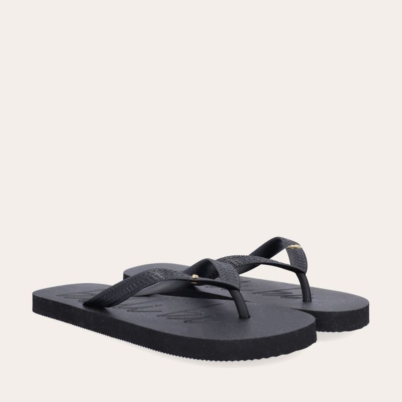 Billi Bi Flip Flops Black 