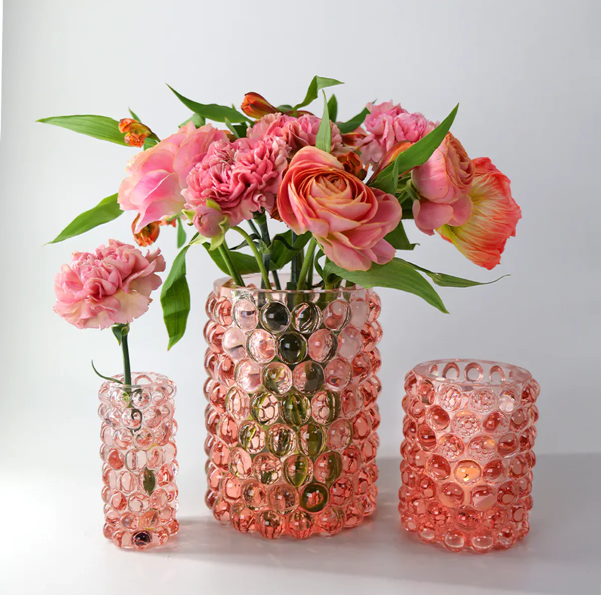Skogsberg and Smart Hurricane Lamp Boule Regular Rosé