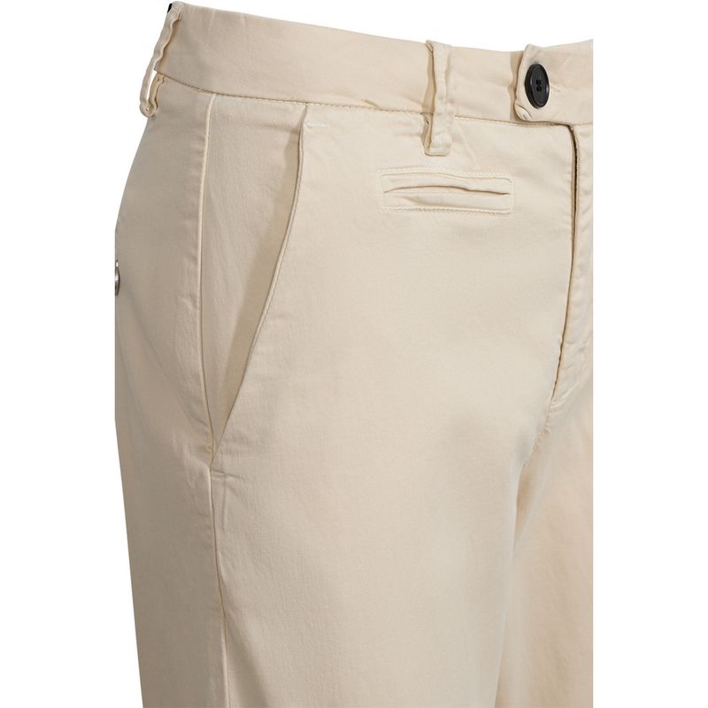 Pieszak Anika French Support Wide Pant Oyster White