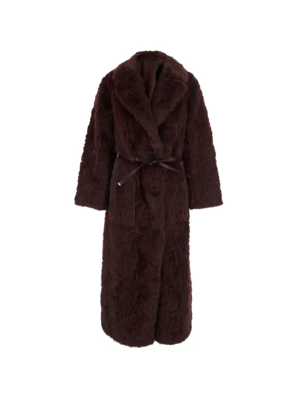 Urbancode Faux Fur Reversible Coat Balsamic 