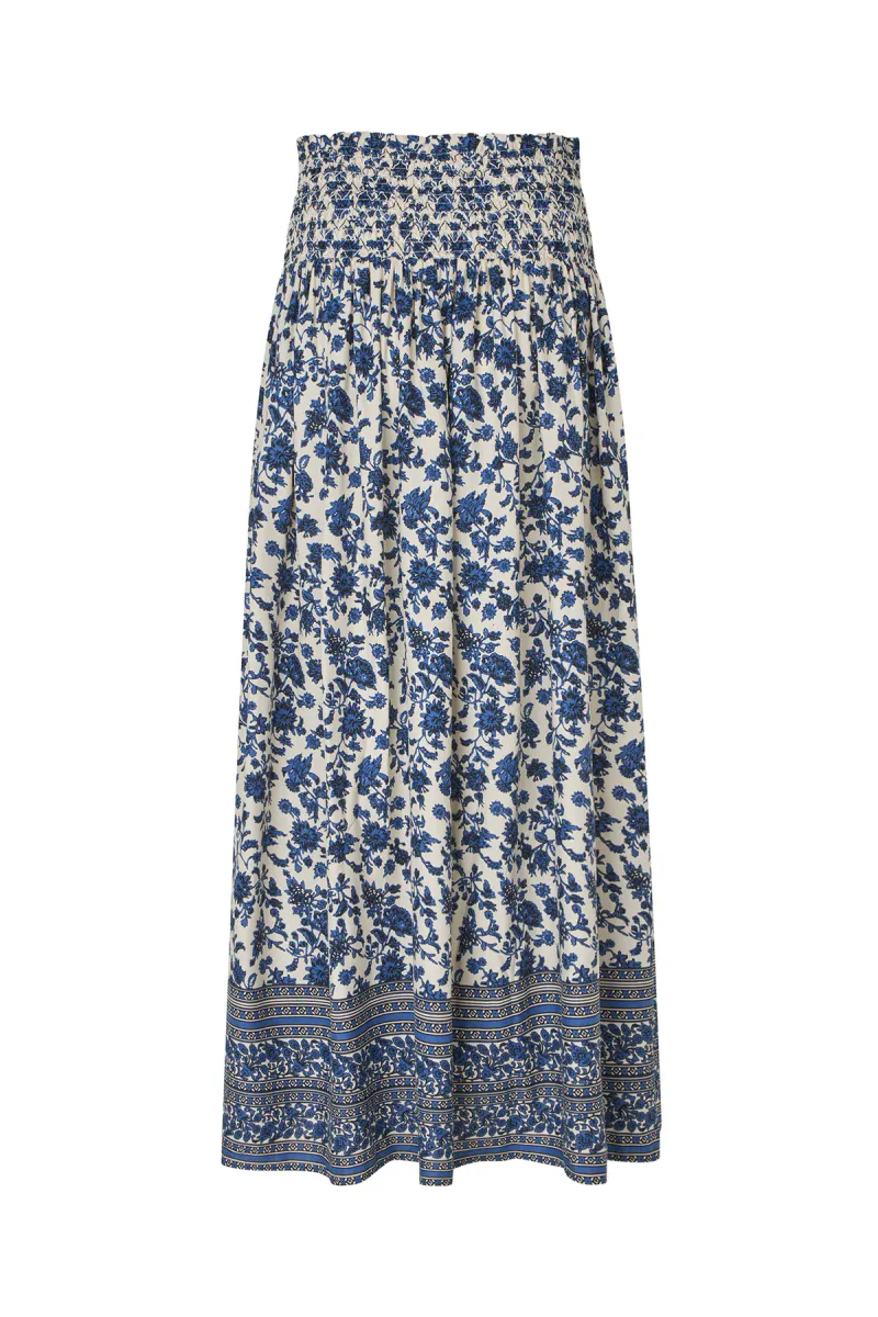 Lollys Laundry Myra Maxi Skirt Blue