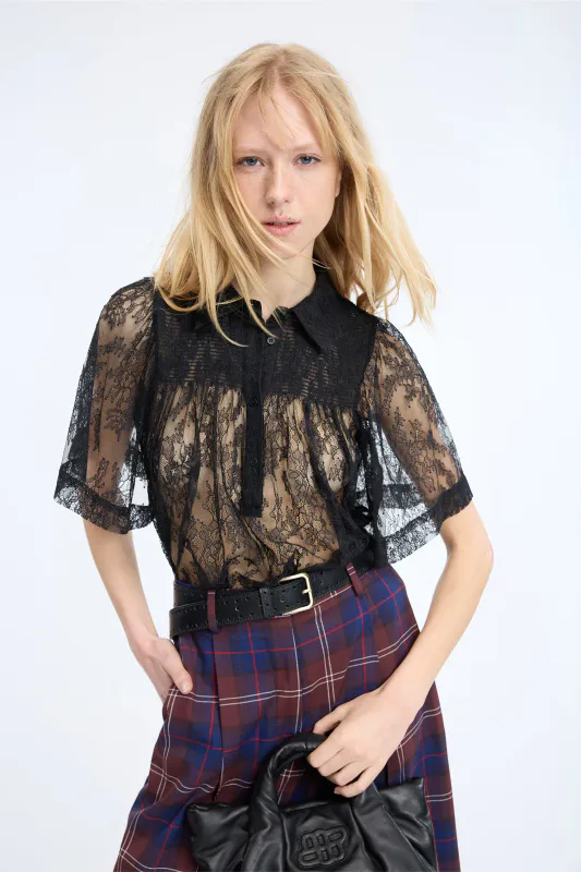 Munthe Camelly Top Black 