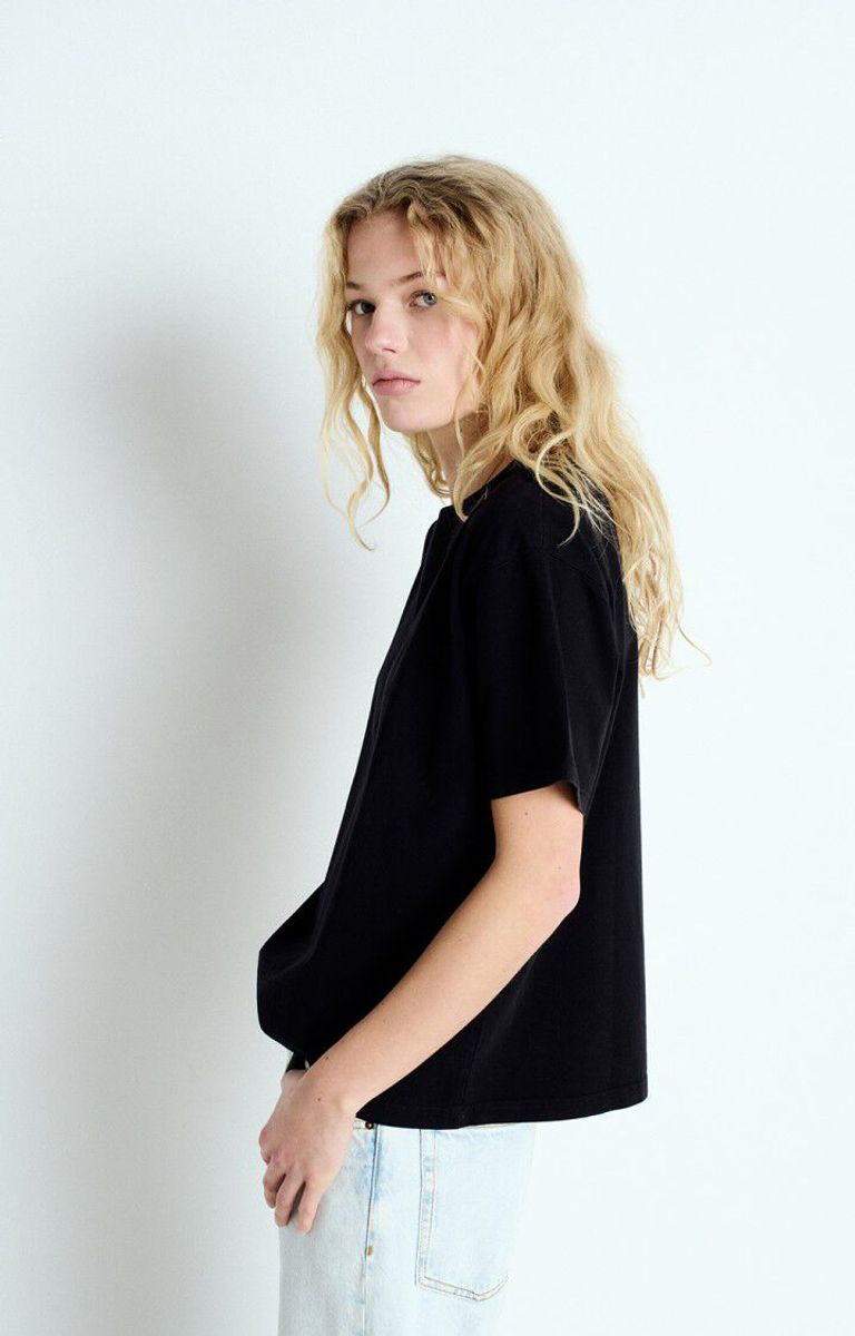 American Vintage T-Shirt Fizvalley Vintage Black 