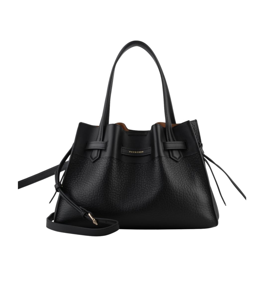 Pourchet Paris Blossom Bag L Black 