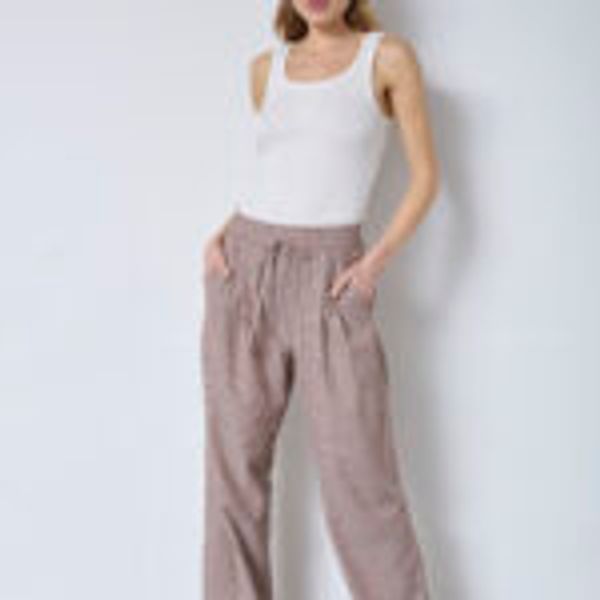 Hovedbilde Cocouture Jiho Stripe Pant Brown 