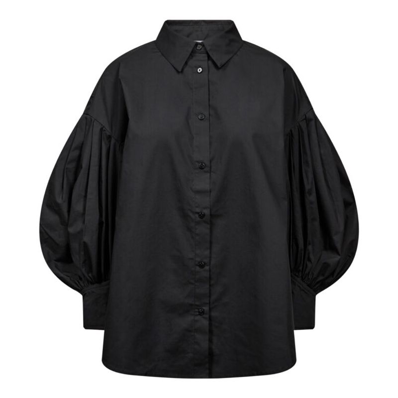 Cocouture Roseline Sleeve Shirt Black 